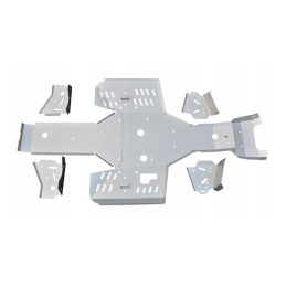 Aluminum bottom covers for suzuki kingquad 750