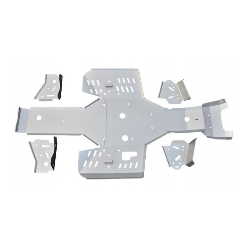 Aluminum bottom covers for suzuki kingquad 750