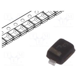 10 pcs x MICRO COMMERCIAL COMPONENTS - ESD12VD9-TP - Diode: TVS, 100W, 13.5V, unidirectional, SOD923, , 15pF