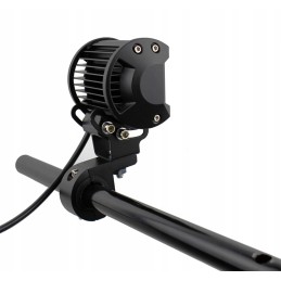 2x universal lamp holder, pipe mounting 22-32