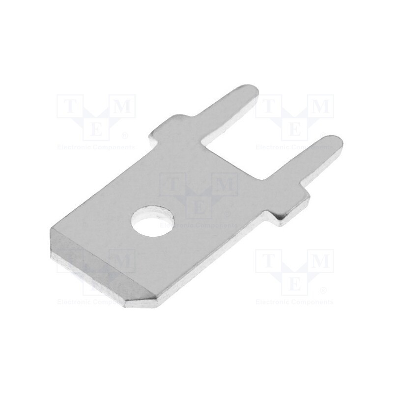 20 pcs x VOGT - 3866A.68 - Terminal: flat, 6.3mm, 0.8mm, male, THT, tinned, brass