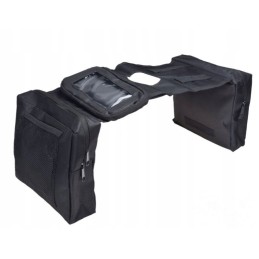 Black ATV bag for the tank