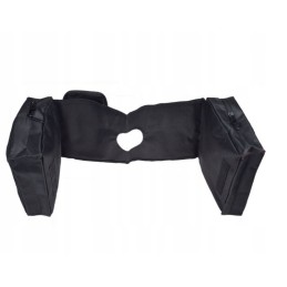 Black ATV bag for the tank