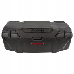Quad ATV trunk, two Kimpex cargo helmets