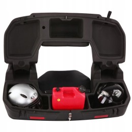 Universal trunk with backrest and quad seat