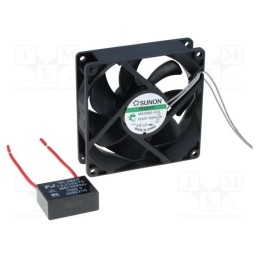 1 pcs x SUNON - MA2092-HVL.GN - Fan: AC, axial, 230VAC, 92x92x25mm, 87m3/h(±7%), 31.6dBA, Vapo