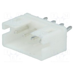 20 pcs x NINIGI - NXW-04 - Socket, wire-board, male, 2mm, PIN: 4, THT, 1A, tinned, -25÷85°C, 100V
