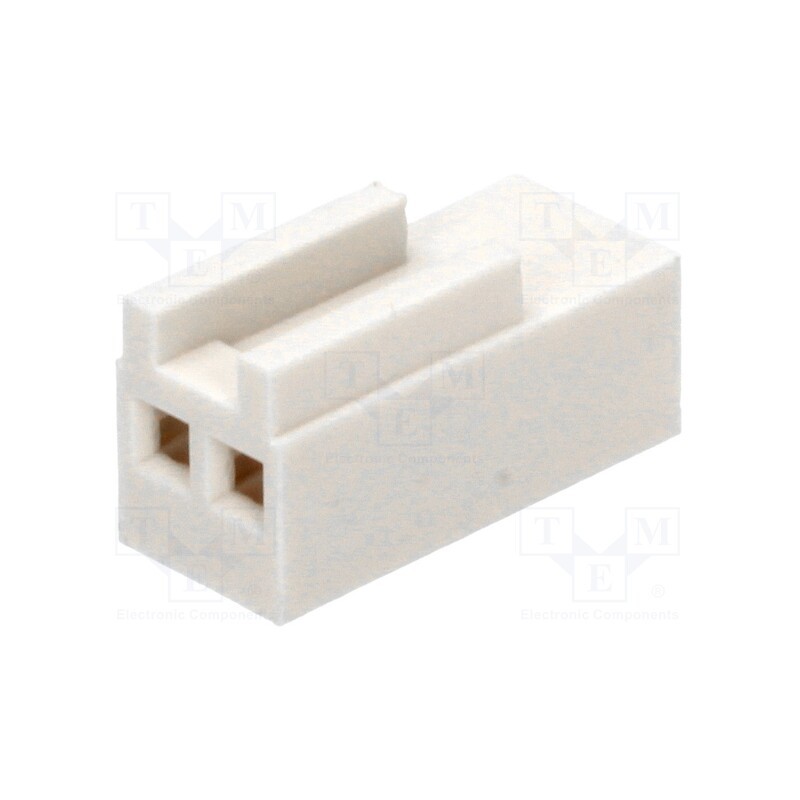 20 pcs x MOLEX - 22011022 - Plug, wire-board, female, KK, 2.5mm, PIN: 2, w/o contacts, for cable
