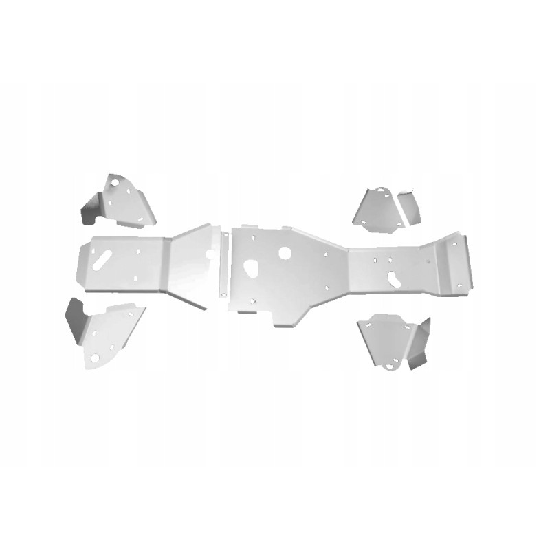 Aluminum bottom covers for Yamaha Grizzly Kodiak 450