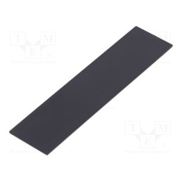 5 pcs x GAINTA - G501315L -AS - Cover, X: 13mm, Y: 50mm, G501315B, -20÷60°C, Cover mat: ABS, UL94HB