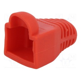20 pcs x LOGILINK - MP0010 - RJ45 plug boot, 5.8mm, red