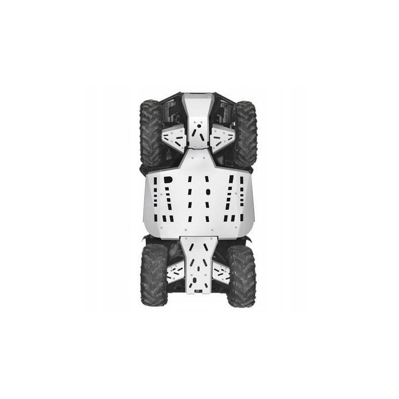 Aluminum bottom covers cf moto 450 520 long from 2019 4mm