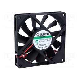 1 pcs x SUNON - ME80151V1-000U-A99 - Fan: DC, axial, 12VDC, 80x80x15mm, 62.86m3/h, 34.7dBA, Vapo, 24AWG