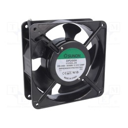 1 pcs x SUNON - DP200A2123XSL.GN - Fan: AC, axial, 230VAC, 120x120x38mm, 161m3/h(±10%), 44dBA, 2700rpm