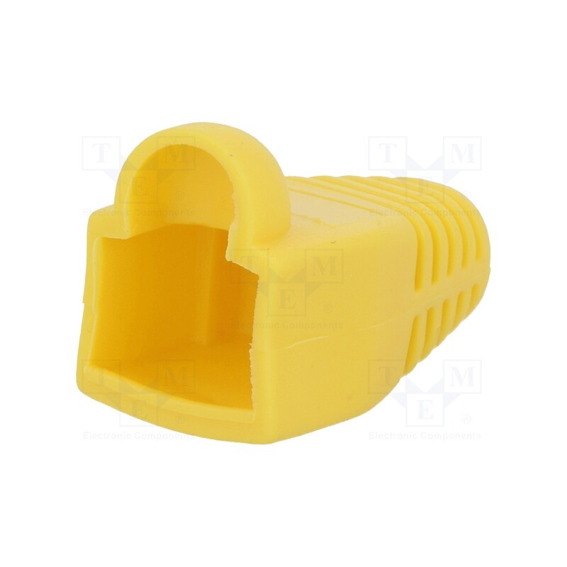 20 pcs x LOGILINK - MP0009 - RJ45 plug boot, 5.8mm, yellow