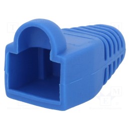 20 pcs x LOGILINK - MP0008 - RJ45 plug boot, 5.8mm, blue