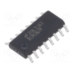 1 pcs x TEXAS INSTRUMENTS - DS34C86TM/NOPB - IC: interface, line driver, half duplex,RS422,RS423, 30Mbps, SO16