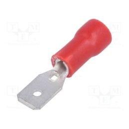 20 pcs x NINIGI - ST-031/R - Terminal: flat, 4.8mm, 0.5mm, male, 0.5÷1mm2, crimped, for cable