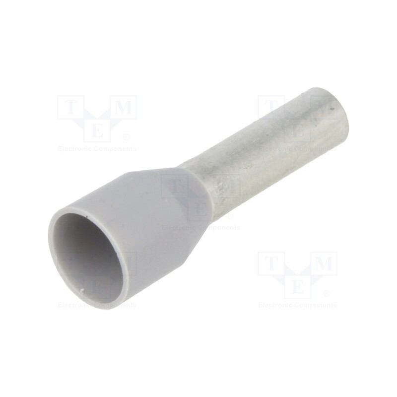 20 pcs x WEIDMu00dcLLER - 9019190000 H4,0/18D GR - Tip: bootlace ferrule, insulated, copper, 4mm2, 10mm, tinned, grey