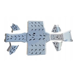 Aluminum bottom covers for cf moto 850 1000 long