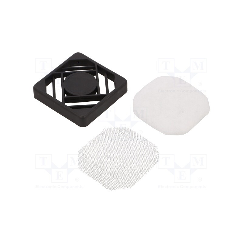 1 pcs x DREMEC - 8GE11CP060 - Guard, 60x60mm, screw, Holes pitch: 50mm, Cover material: plastic