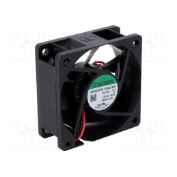 1 pcs x SUNON - EE60251S2-1000U-999 - Fan: DC, axial, 12VDC, 60x60x25mm, 32.76m3/h, 22dBA, slide bearing