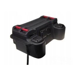 Rear trunk for quad ATV, rear trunk with backrest