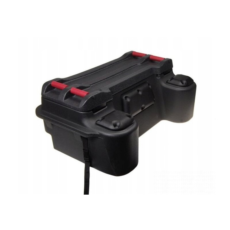 Rear trunk for quad ATV, rear trunk with backrest