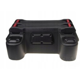 Rear trunk for quad ATV, rear trunk with backrest