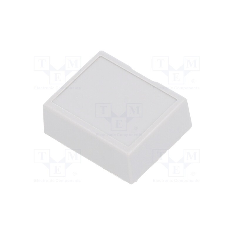 5 pcs x ITALTRONIC - P05010213T - Terminals cover, w/o holes, 1M Modulbox One, grey