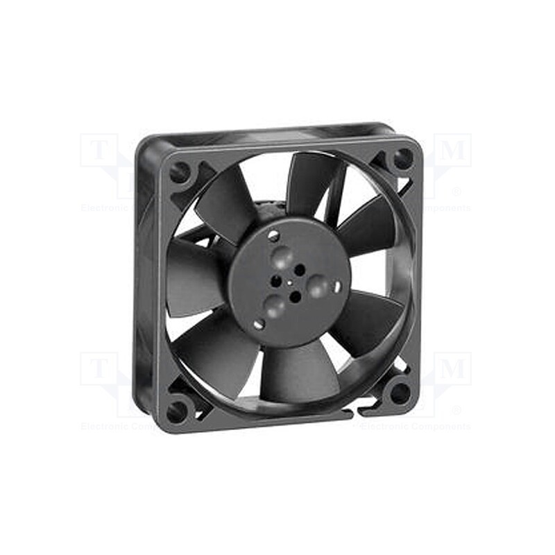 1 pcs x EBM-PAPST - 514F - Fan: DC, axial, 24VDC, 50x50x15mm, 20m3/h, 30dBA, ball bearing