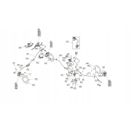 Front brake caliper screw Can Am Outlander M10x25 207502546