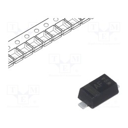 5 pcs x NEXPERIA - PMEG2010AEH,115 - Diode: Schottky rectifying, SMD, 20V, 1A, SOD123F,