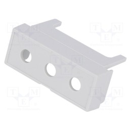 5 pcs x ITALTRONIC - P05020208T.BL -AS - Terminals cover, 2M Modulbox XTS Compact,2M XTS Modulbox XTS