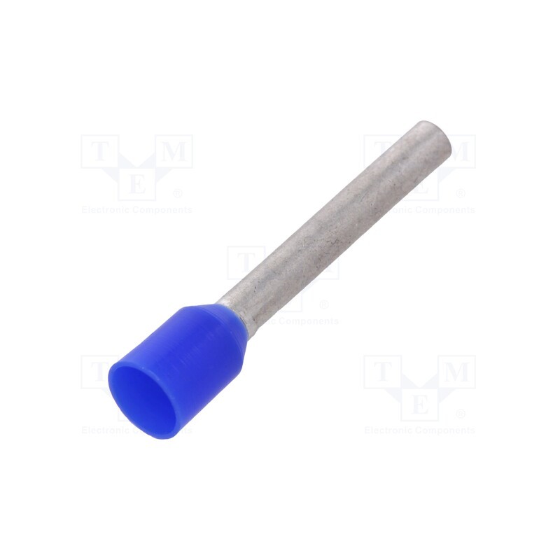 20 pcs x WEIDMu00dcLLER - 9019180000 H2,5/25D BL - Tip: bootlace ferrule, insulated, copper, 2.5mm2, 18mm, tinned