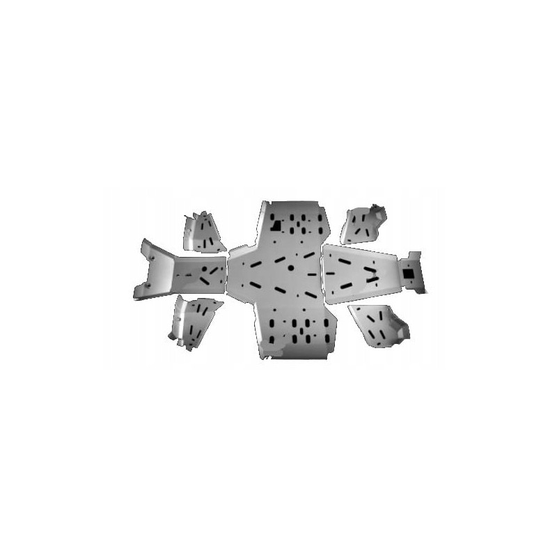 Alu bottom covers yamaha kodiak 700 2014 2016