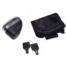 Lock securing motorcycle quad atv 5 5x40x6