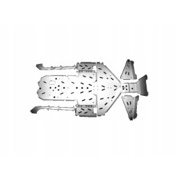 Alu bottom covers for Polaris RZR 1000s from 2020