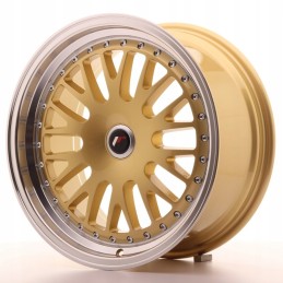 JR10 17x8 ET35 Blank Gold 5x110 aluminum rim