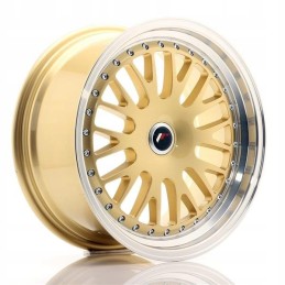 JR10 17x8 ET35 Blank Gold 5x110 aluminum rim