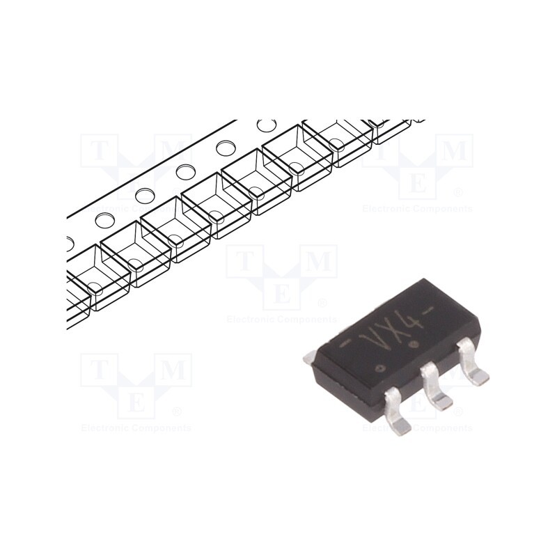 5 pcs x NEXPERIA - 74LVC1GX04GV,125 - IC: digital, quartz oscillator driver, combination, CMOS,TTL, SMD