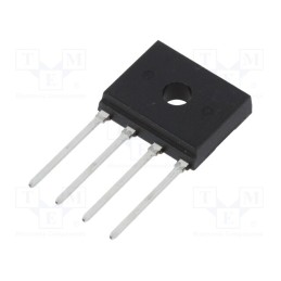 5 pcs x YANGJIE TECHNOLOGY - D2UB100 - Bridge rectifier: single-phase, Urmax: 1kV, If: 2A, Ifsm: 60A, flat