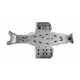 Yamaha kodiak700 20 aluminum bottom covers without steps