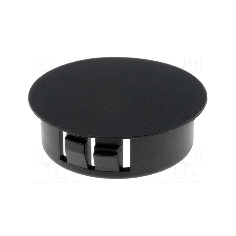 10 pcs x FIX&FASTEN - FIX-M30 - Stopper, polyamide, Wall thick: 3.3mm, H: 11.3mm, black