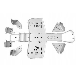 Alu bottom covers Can Am Outlander 2017 2018