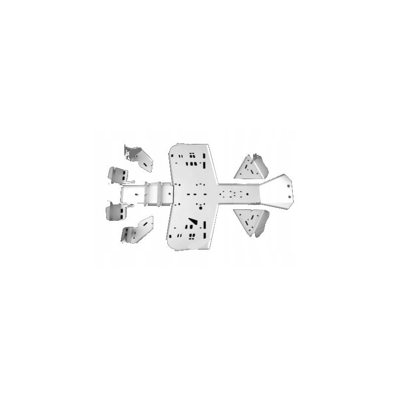 Alu bottom covers Can Am Outlander 2017 2018