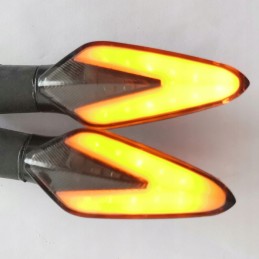 LED turn signals with brake light, 2 pcs