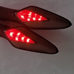 LED turn signals with brake light, 2 pcs