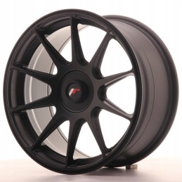 JR11 17x8 25 ET35 Blank Matt Blck aluminum rim
