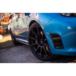 JR11 17x8 25 ET35 Blank Matt Blck aluminum rim